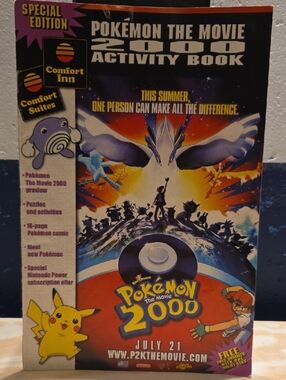 *RARE* Pokemon: The Movie 2000 Activity Book